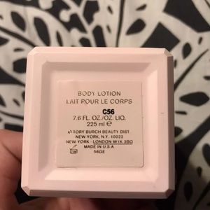 Tory Burch body lotion